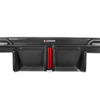 Kies-Motorsports NWCarbon Haus G8X SQ Style Carbon Fiber Diffuser With Brake Light/Splitters Combo