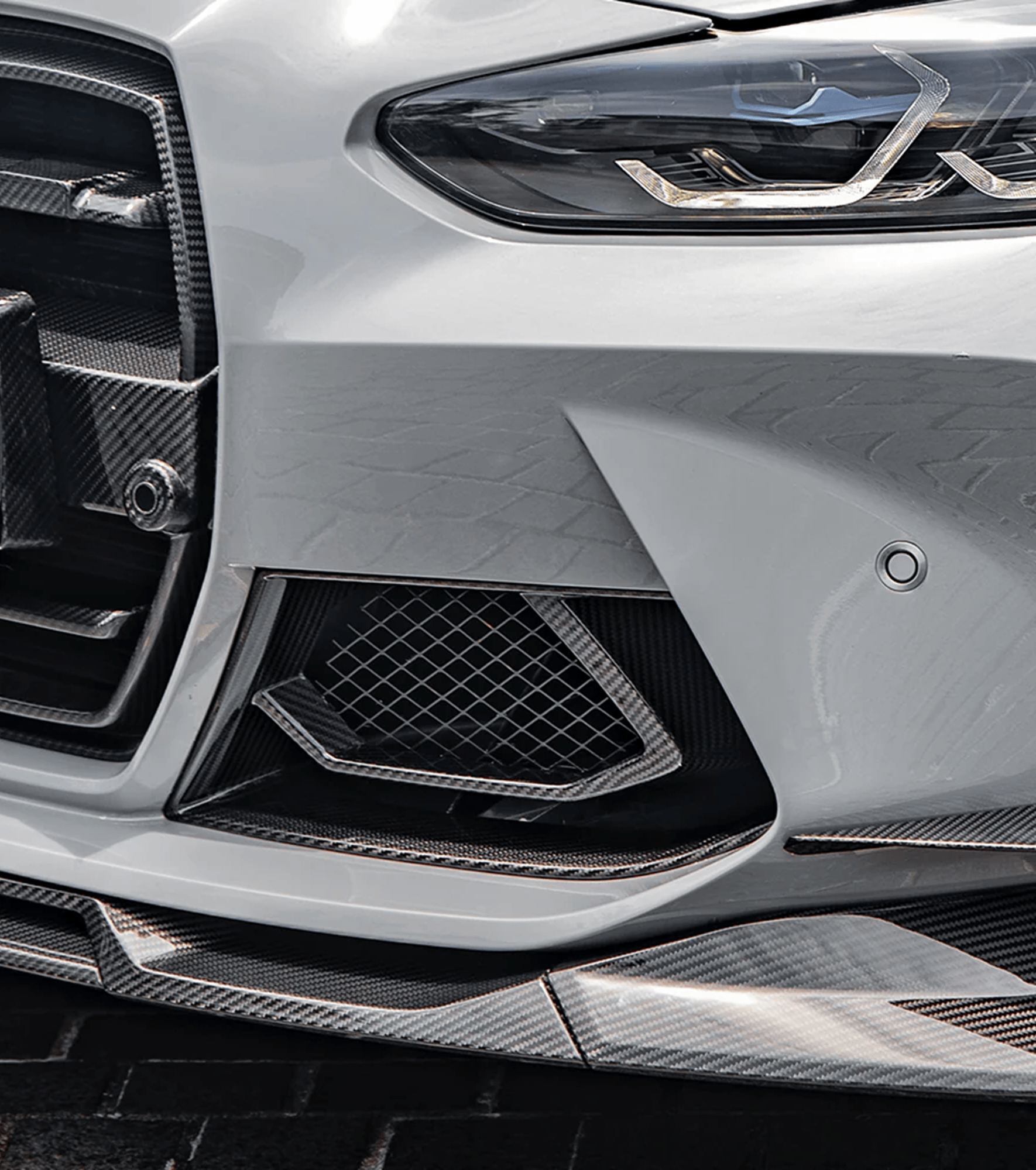 Kies-Motorsports NWCarbon Haus G8X SQ Style Carbon Fiber Front Air Ducts