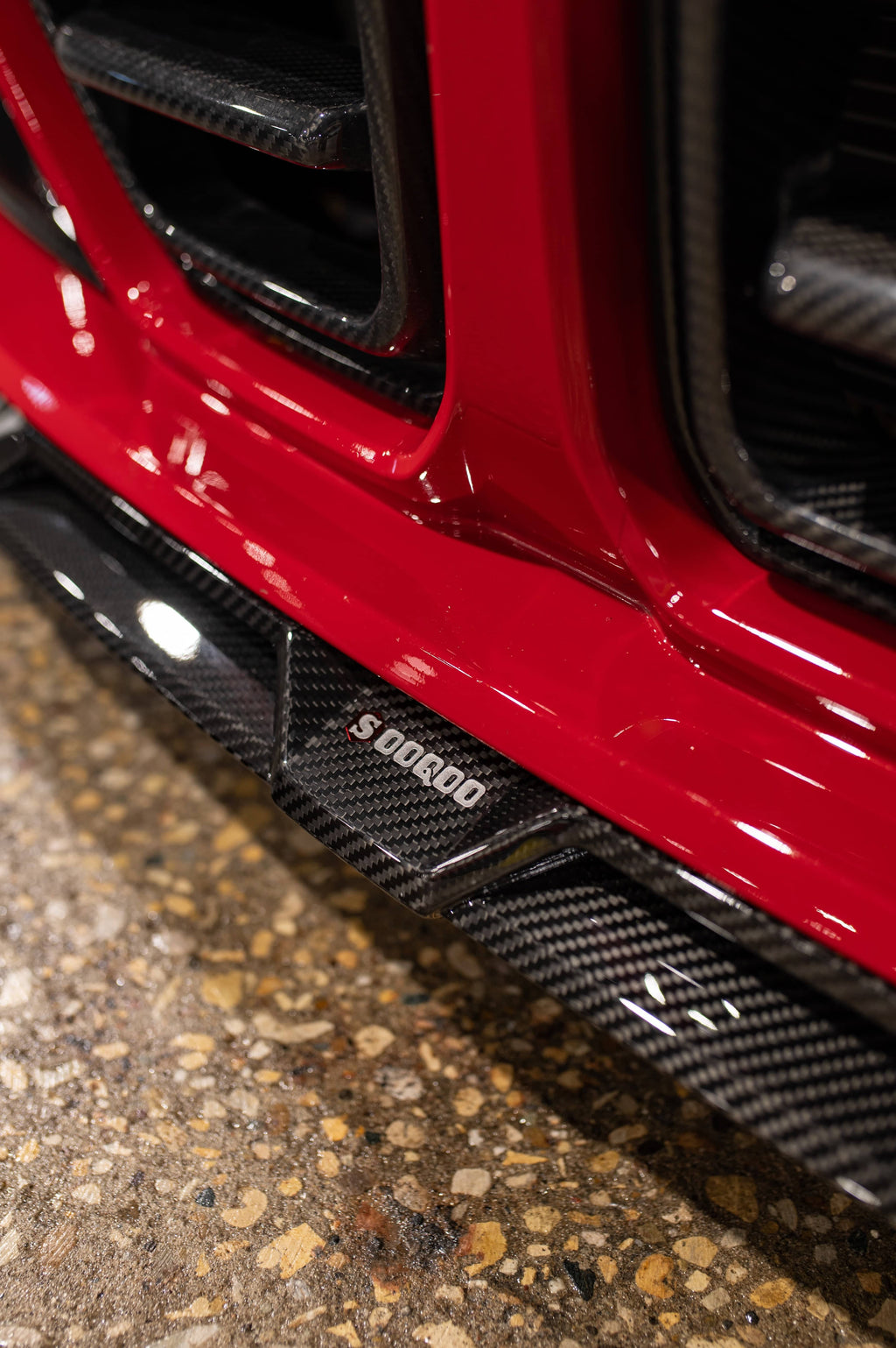 Kies-Motorsports NWCarbon Haus G8X SQ Style Carbon Fiber Front Lip