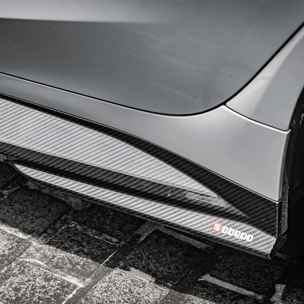 Kies-Motorsports NWCarbon Haus G8X SQ Style Carbon Fiber Side Skirts
