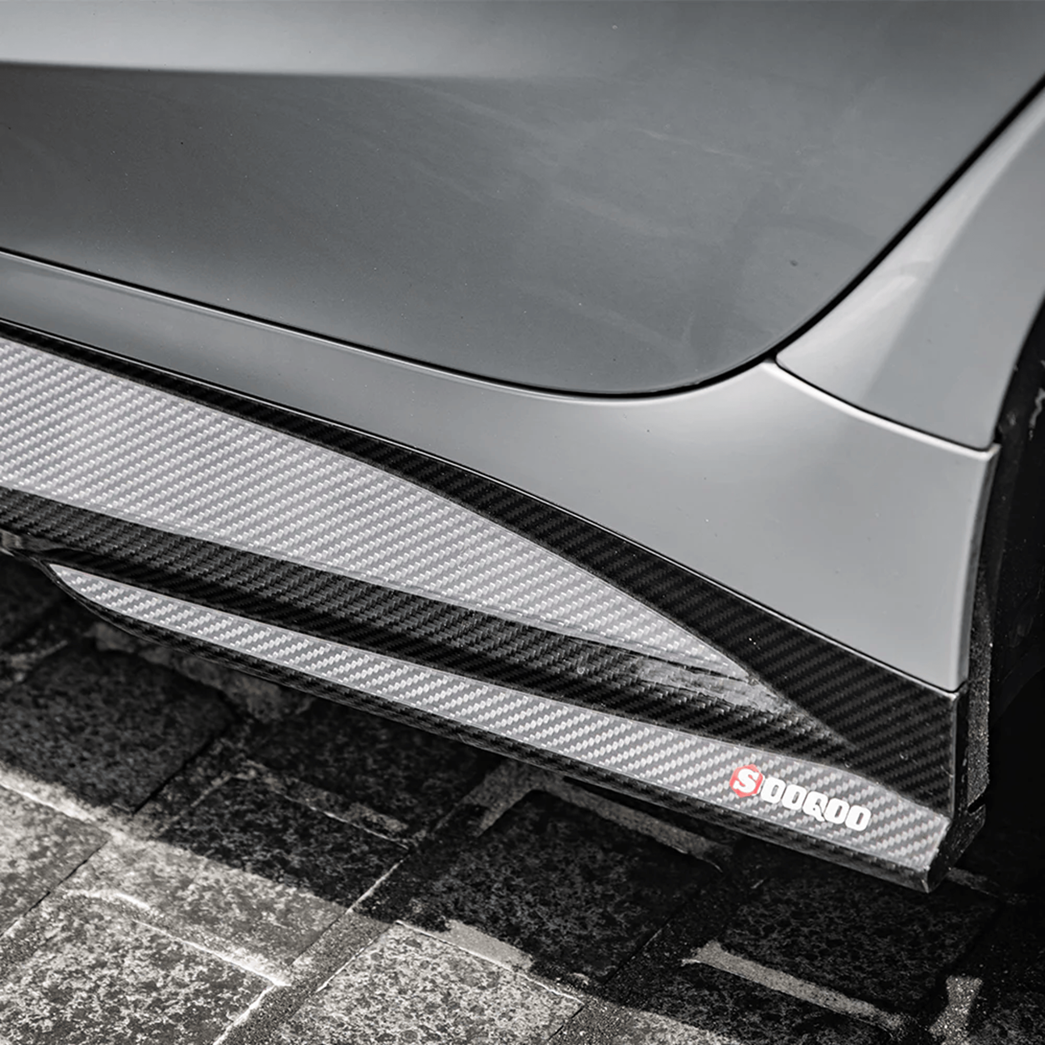 Kies-Motorsports NWCarbon Haus G8X SQ Style Carbon Fiber Side Skirts