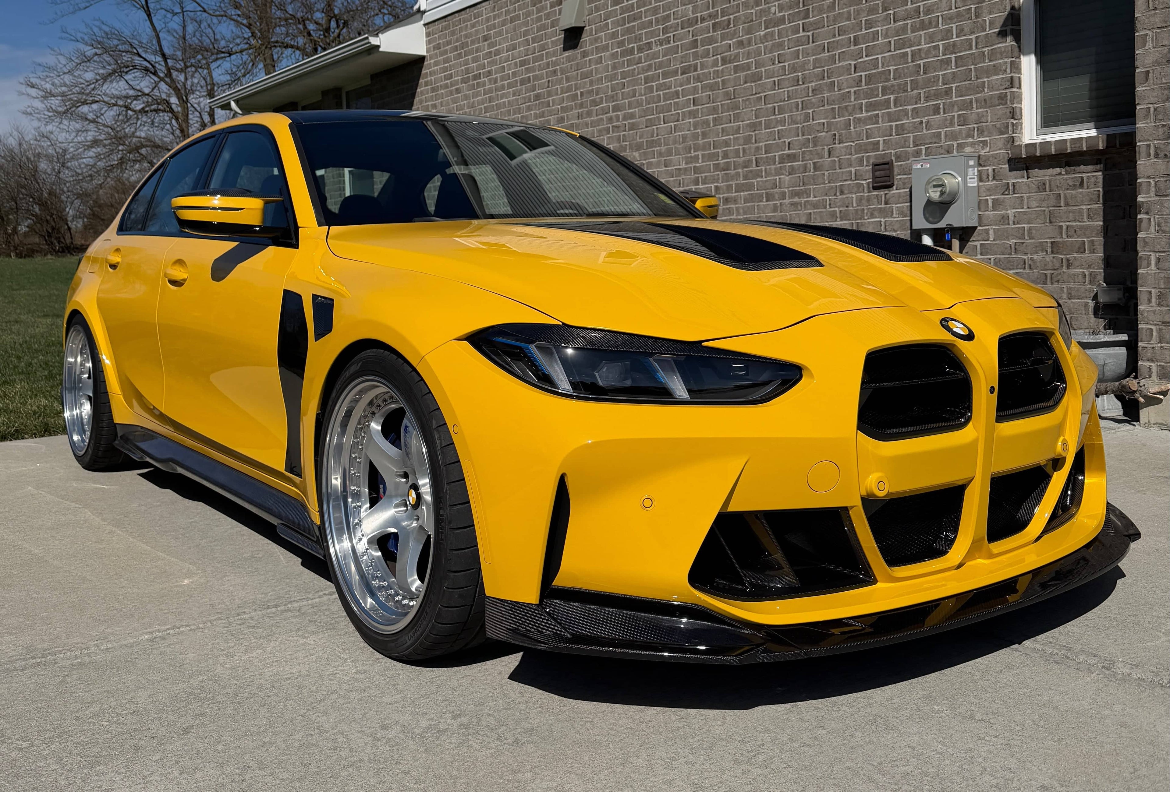 Kies-Motorsports NWCarbon Haus G8X SQ Style Carbon Fiber Side Skirts