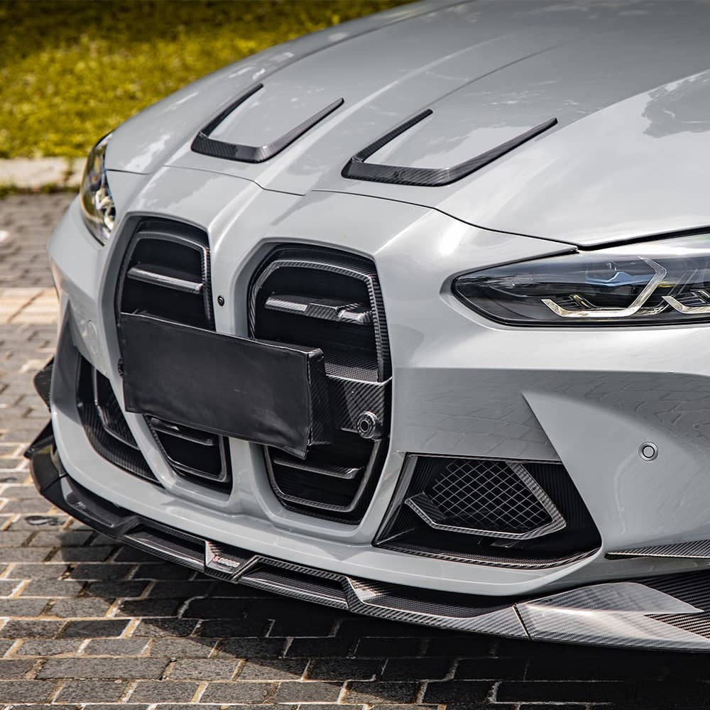 Kies-Motorsports NWCarbon Haus G8X SQ-X Carbon Fiber Hood Vent Trim