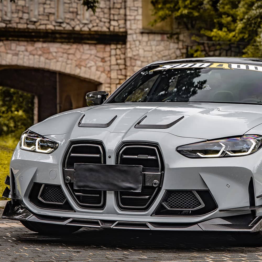 Kies-Motorsports NWCarbon Haus G8X SQ-X Carbon Fiber Hood Vent Trim