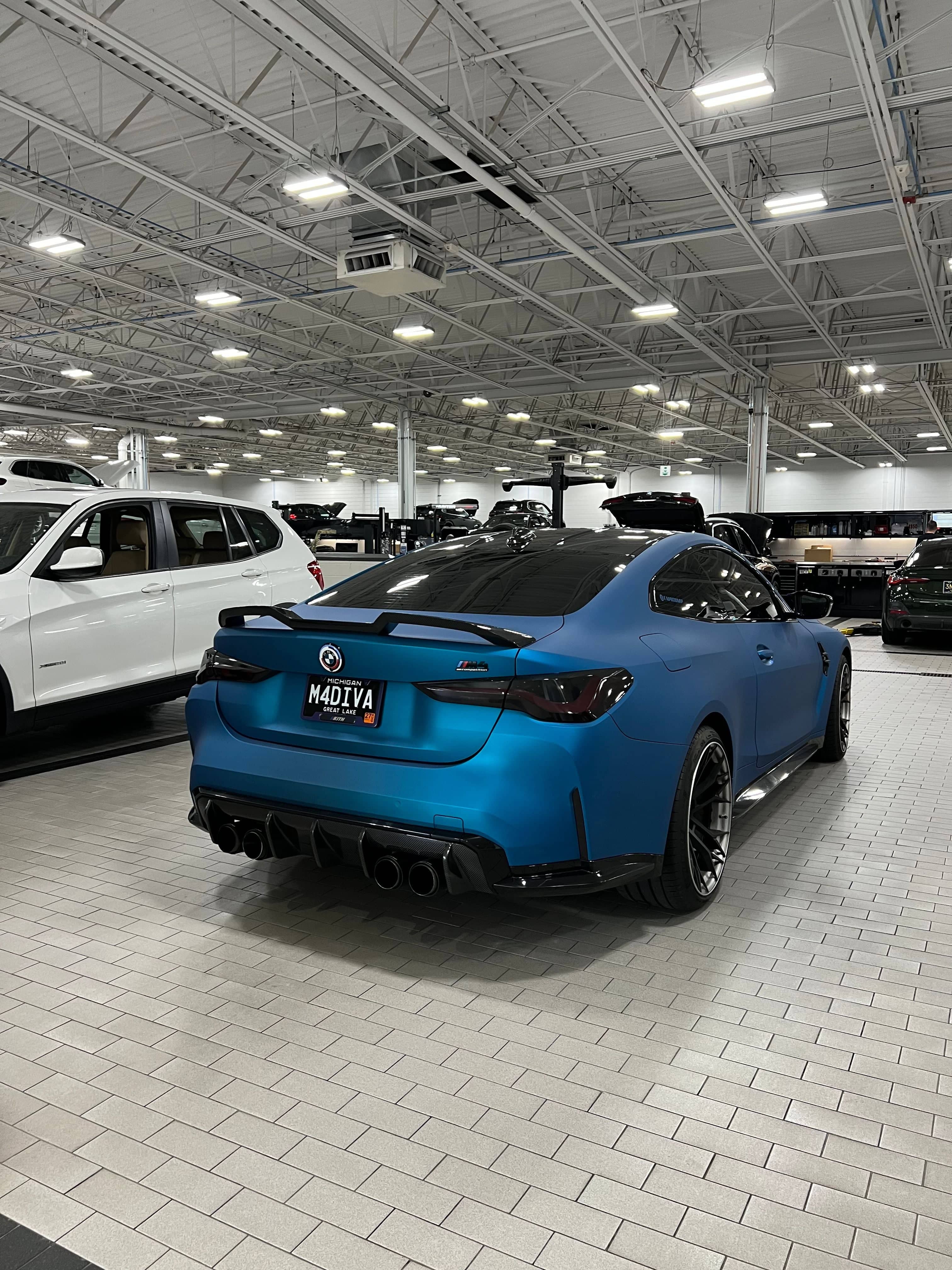 Kies-Motorsports NWCarbon Haus G8X V3 Dry carbon Fiber Rear Spoiler