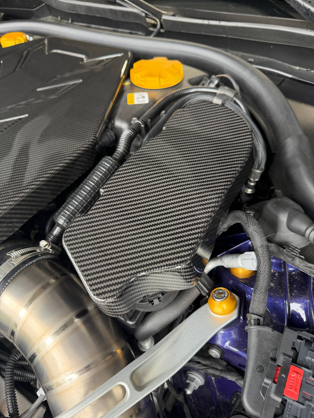 Kies-Motorsports NWCarbon Haus G90/G99 M5 OEM Style Dry Carbon Fiber Engine Accessory Covers