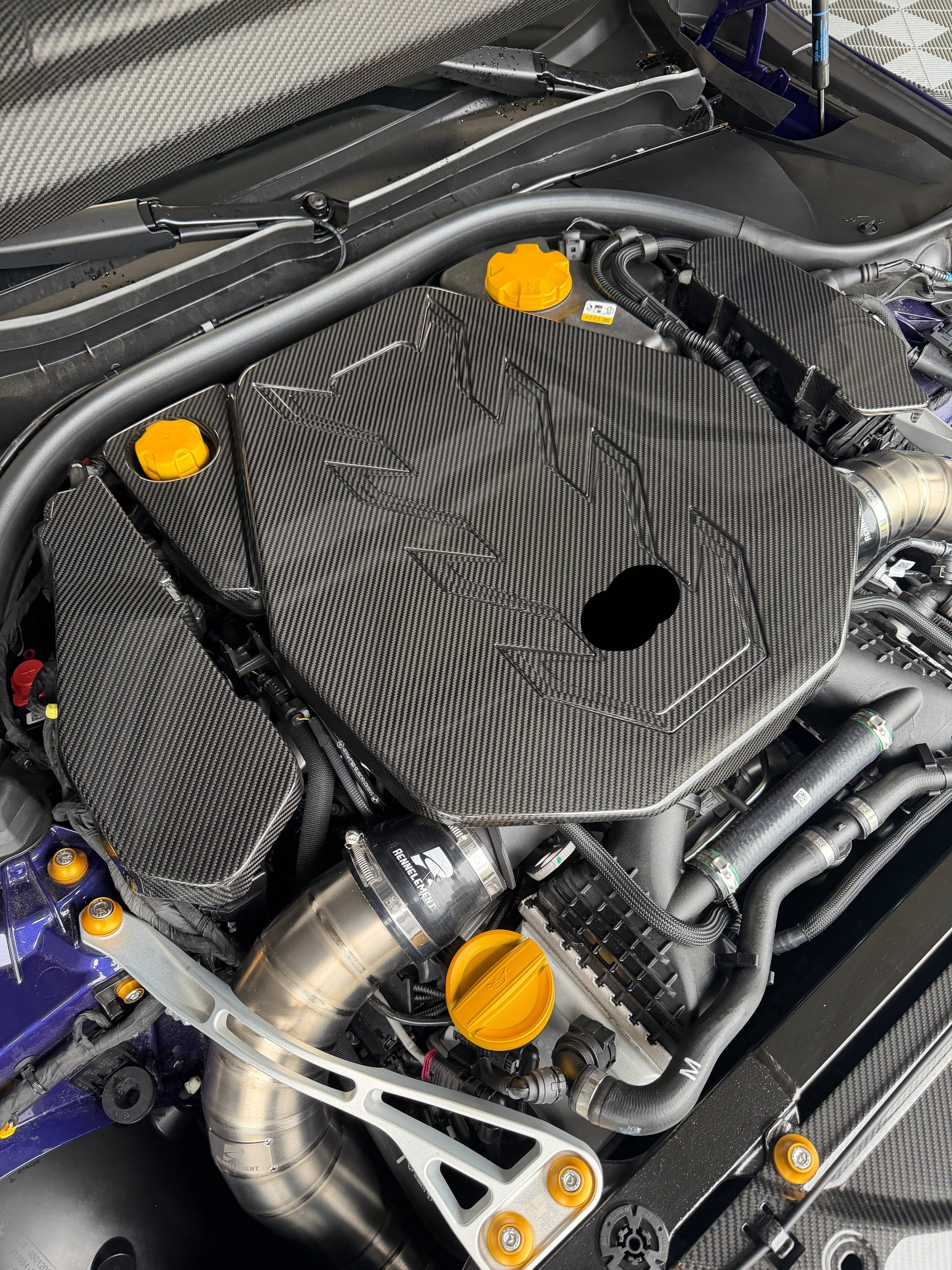 Kies-Motorsports NWCarbon Haus G90/G99 M5 OEM Style Dry Carbon Fiber Engine Cover