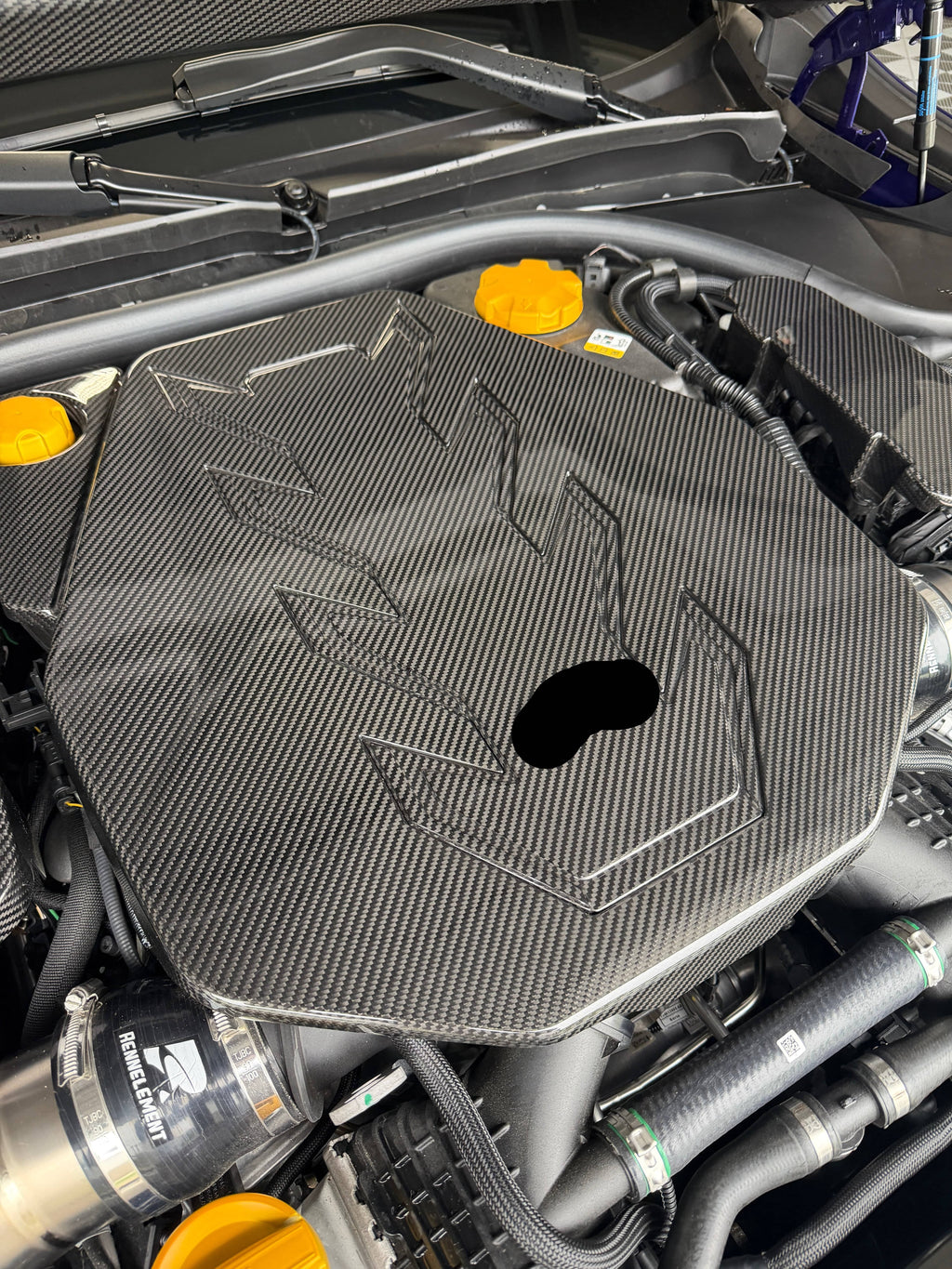 Kies-Motorsports NWCarbon Haus G90/G99 M5 OEM Style Dry Carbon Fiber Engine Cover