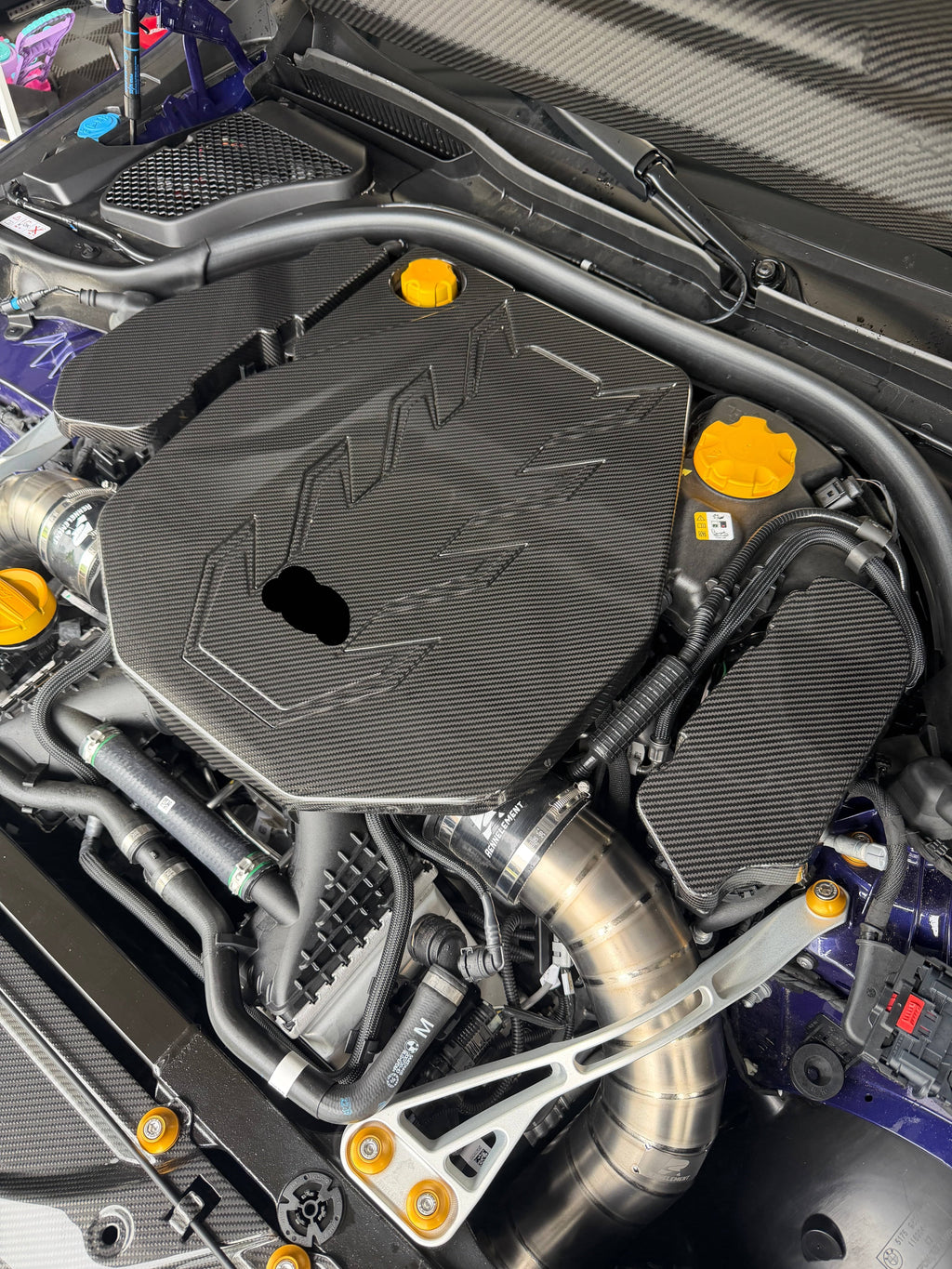 Kies-Motorsports NWCarbon Haus G90/G99 M5 OEM Style Dry Carbon Fiber Engine Cover