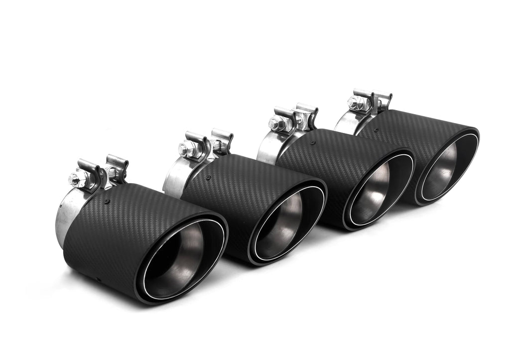 Kies-Motorsports NWCarbon Haus G90/G99 M5 OEM Style Dry Carbon Fiber Exhaust Tips