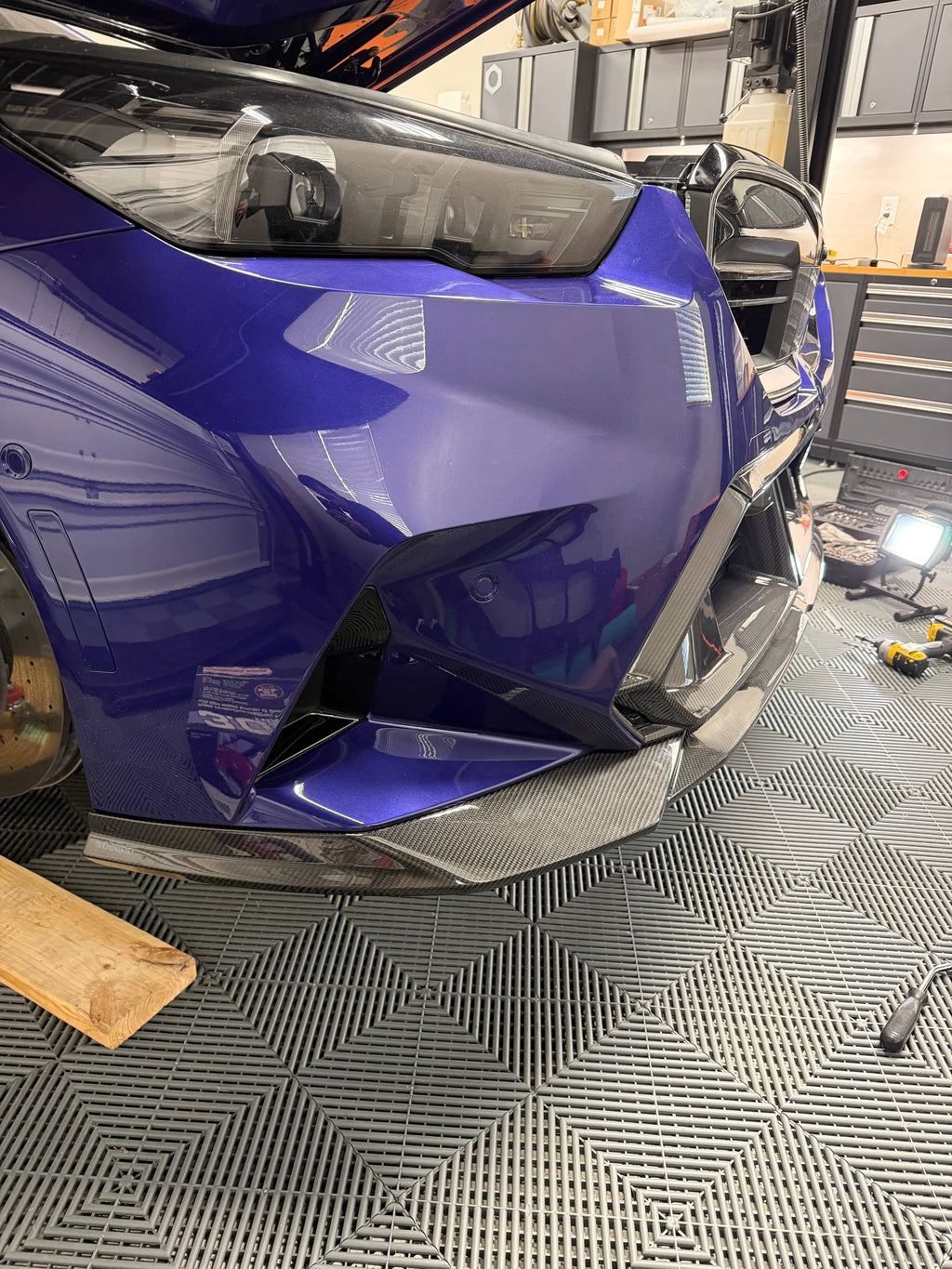 Kies-Motorsports NWCarbon Haus G90/G99 M5 SQ-A Style Dry Carbon Fiber Front Lip
