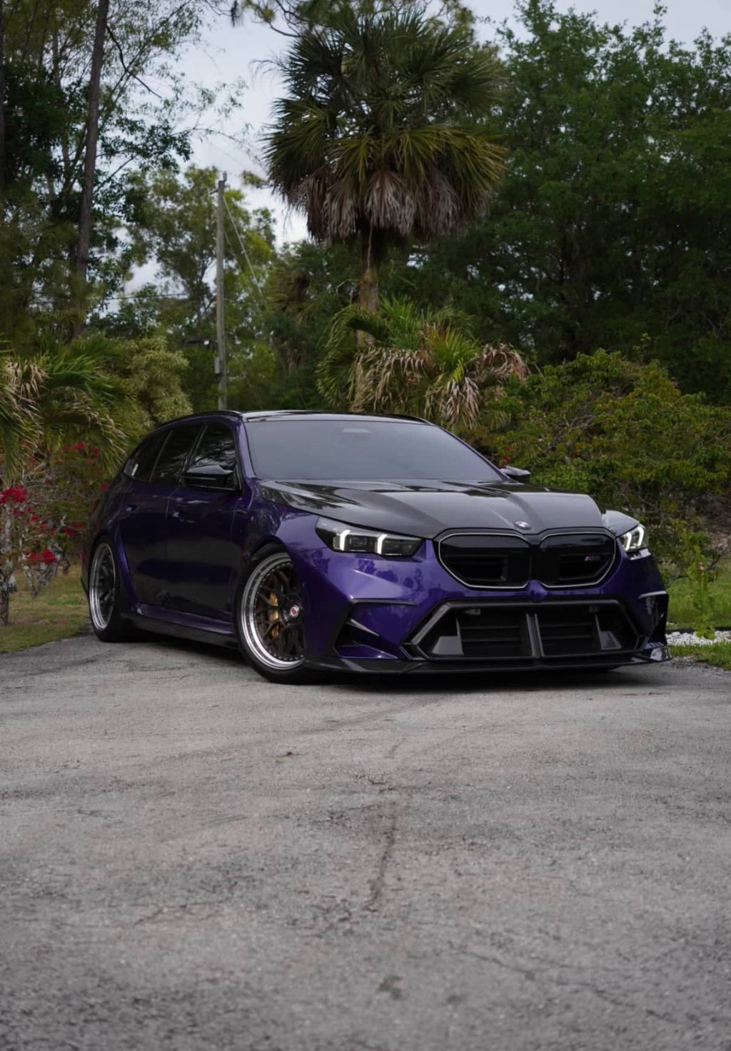 Kies-Motorsports NWCarbon Haus G90/G99 M5 SQ-A Style Dry Carbon Fiber Front Lip