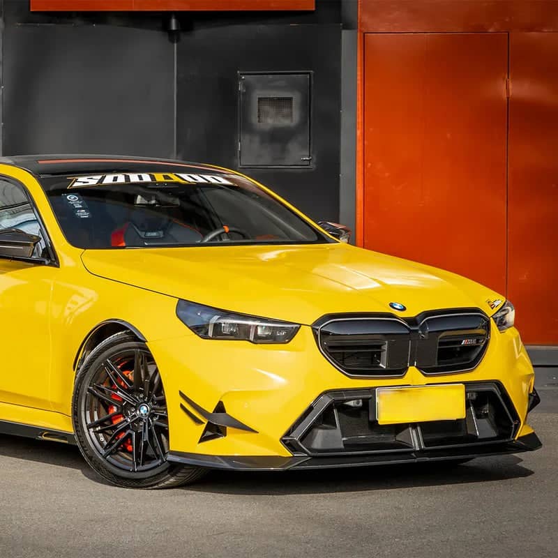 Kies-Motorsports NWCarbon Haus G90/G99 M5 SQ-A Style Dry Carbon Fiber Front Lip