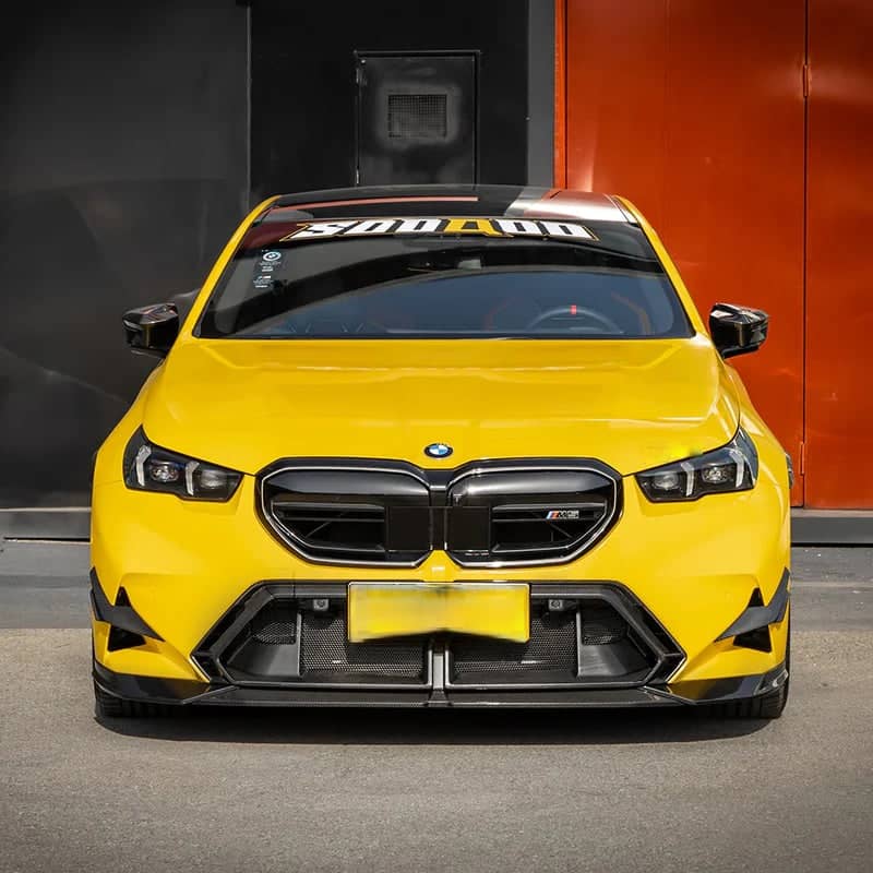 Kies-Motorsports NWCarbon Haus G90/G99 M5 SQ-A Style Dry Carbon Fiber Front Lip