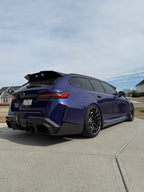 Kies-Motorsports NWCarbon Haus G90/G99 M5 SQ-A Style Dry Carbon Fiber Side Skirt