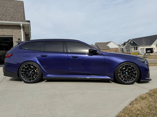 Kies-Motorsports NWCarbon Haus G90/G99 M5 SQ-A Style Dry Carbon Fiber Side Skirt