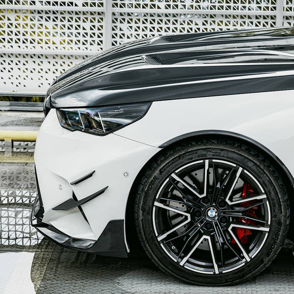 Kies-Motorsports NWCarbon Haus G90/G99 M5 SQ Style Dry Carbon Fiber Vented Hood