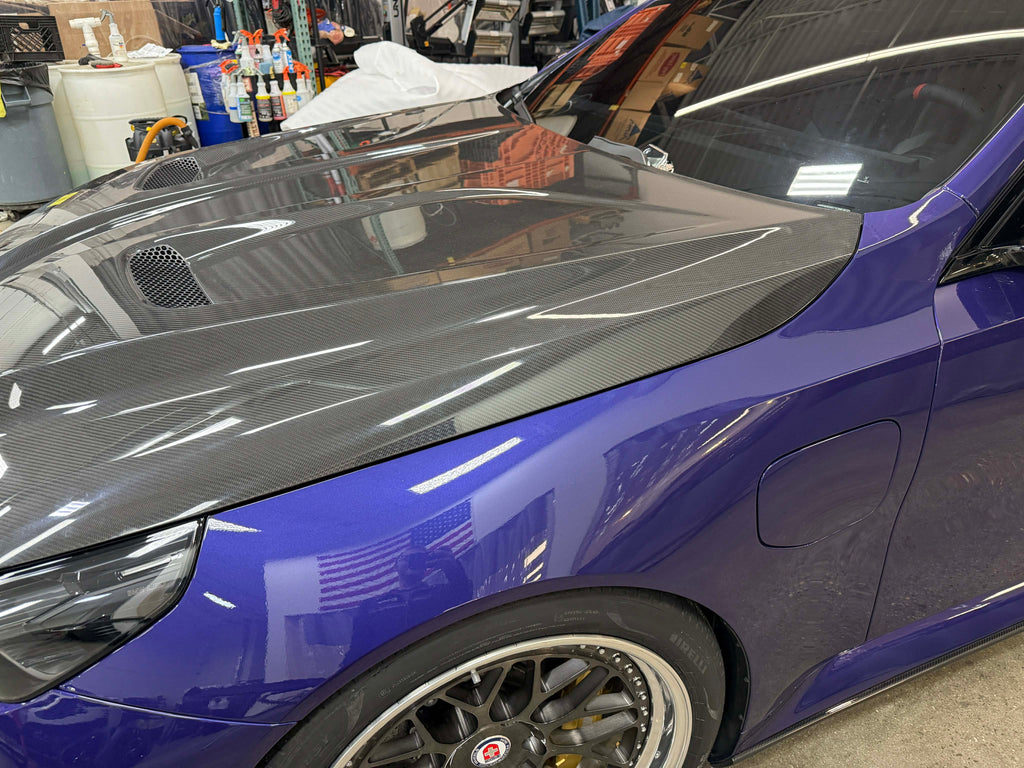 Kies-Motorsports NWCarbon Haus G90/G99 M5 SQ Style Dry Carbon Fiber Vented Hood