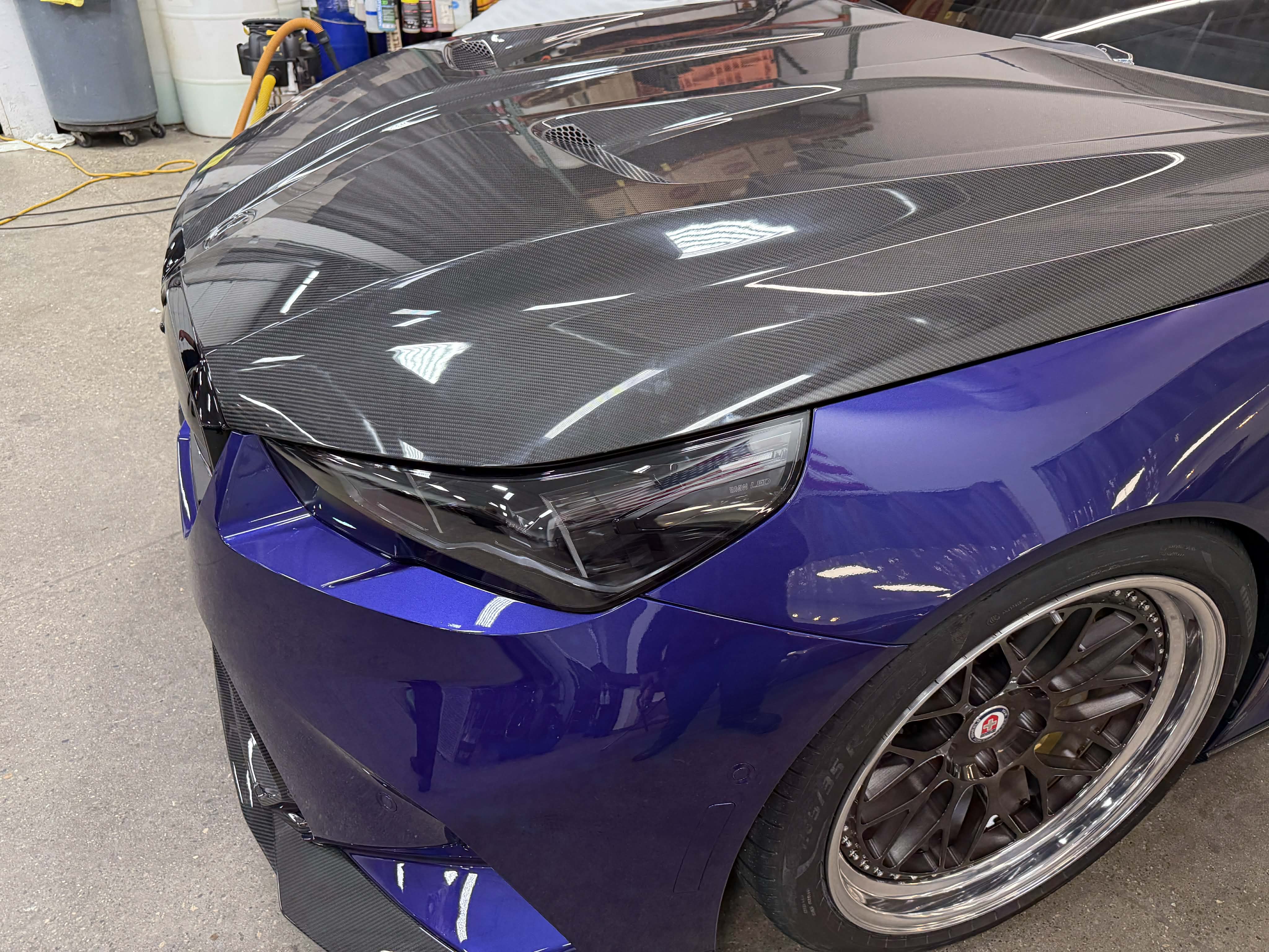 Kies-Motorsports NWCarbon Haus G90/G99 M5 SQ Style Dry Carbon Fiber Vented Hood