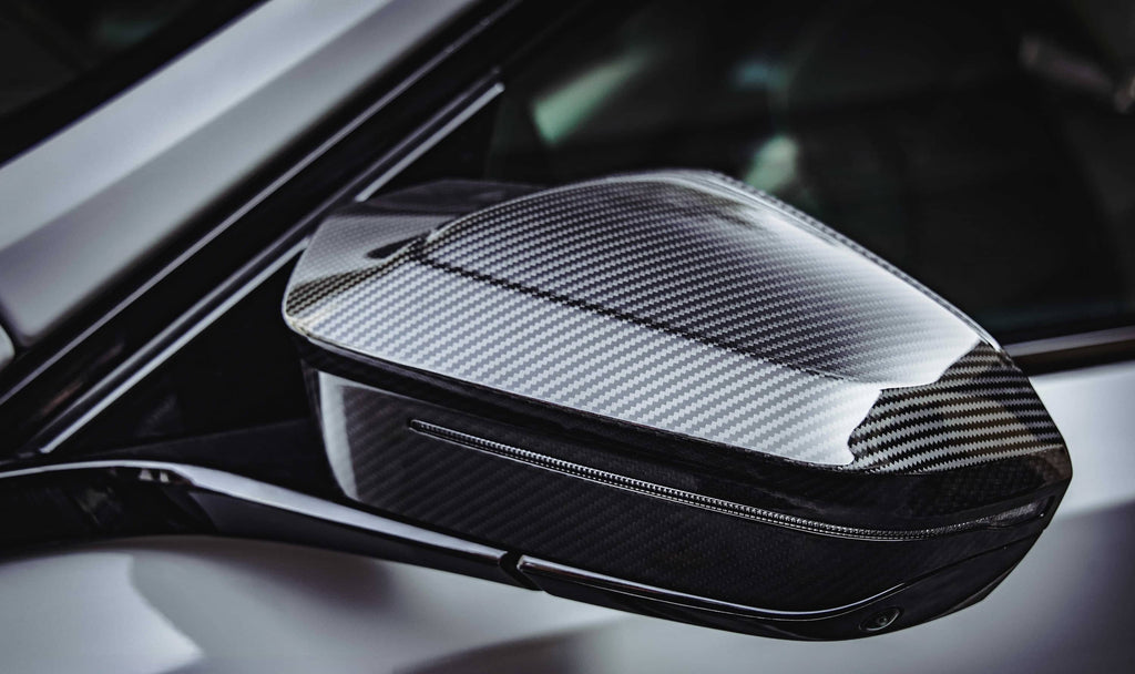 Kies-Motorsports NWCarbon Haus G90 G99 OEM Style Dry Carbon Fiber Mirror Cover