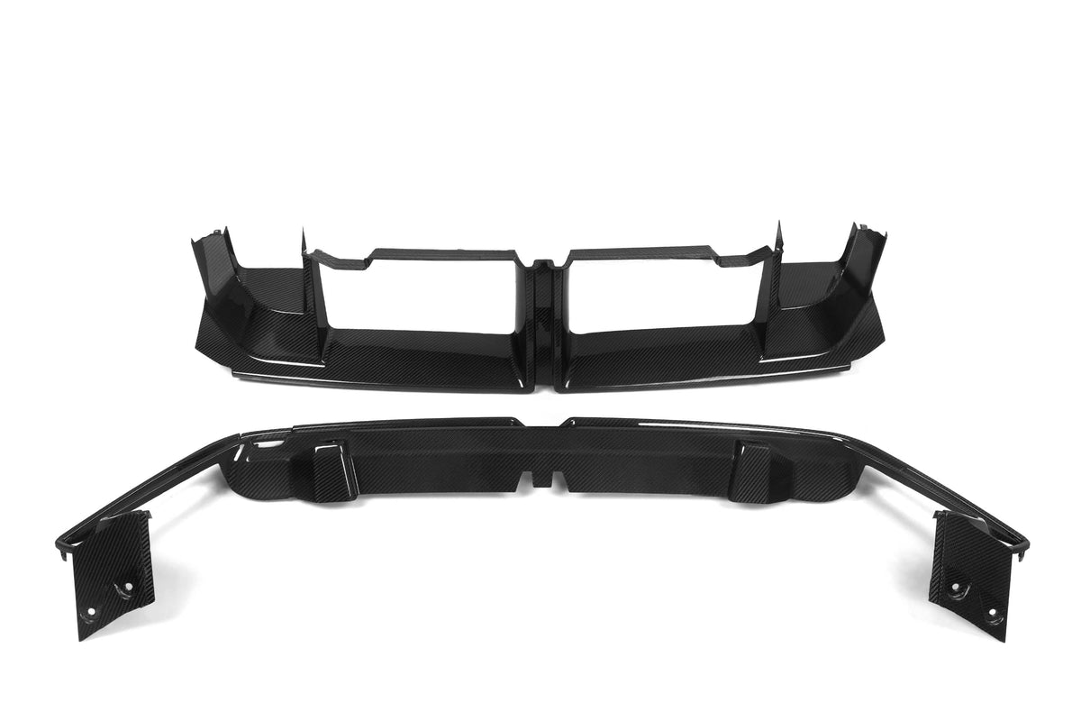 Kies-Motorsports NWCarbon Haus G90 M5 OEM Style Dry Carbon Fiber Front Bumper Center Trim