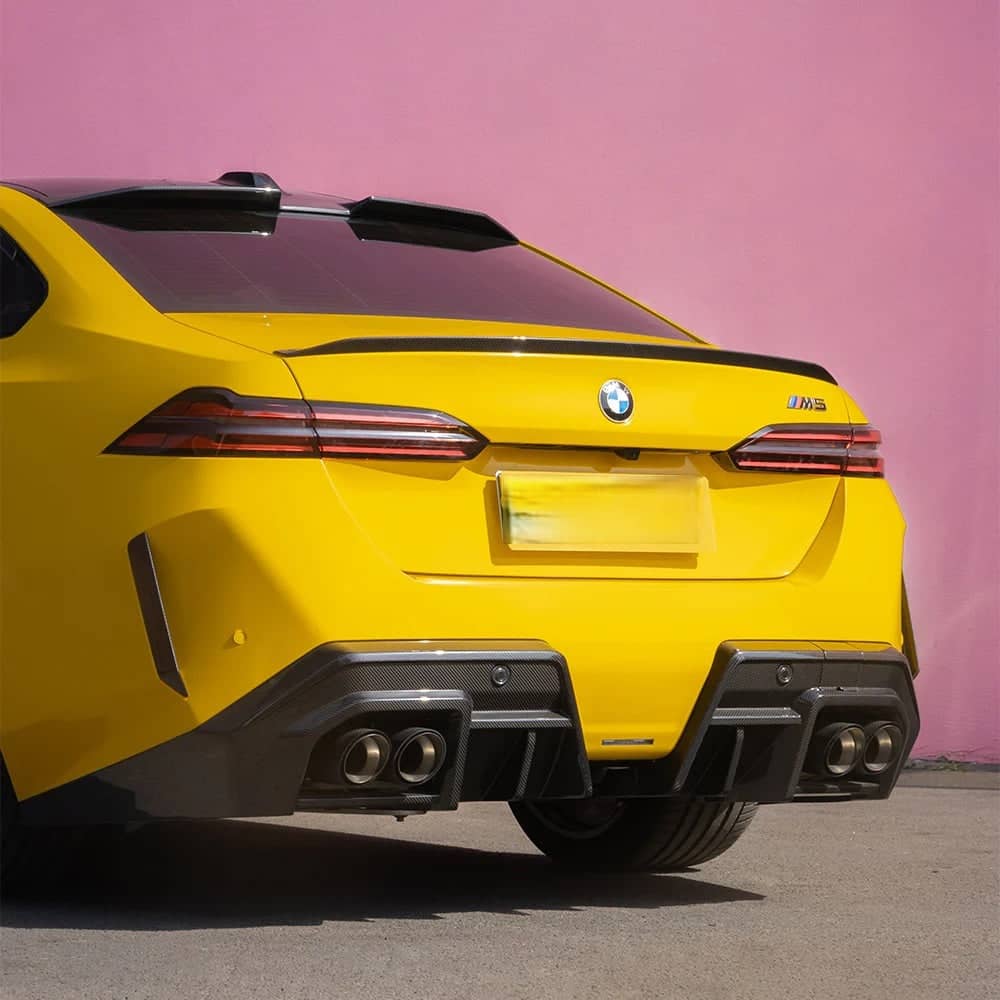 Kies-Motorsports NWCarbon Haus G90 M5 SQ-A Style Dry Carbon Fiber Diffuser