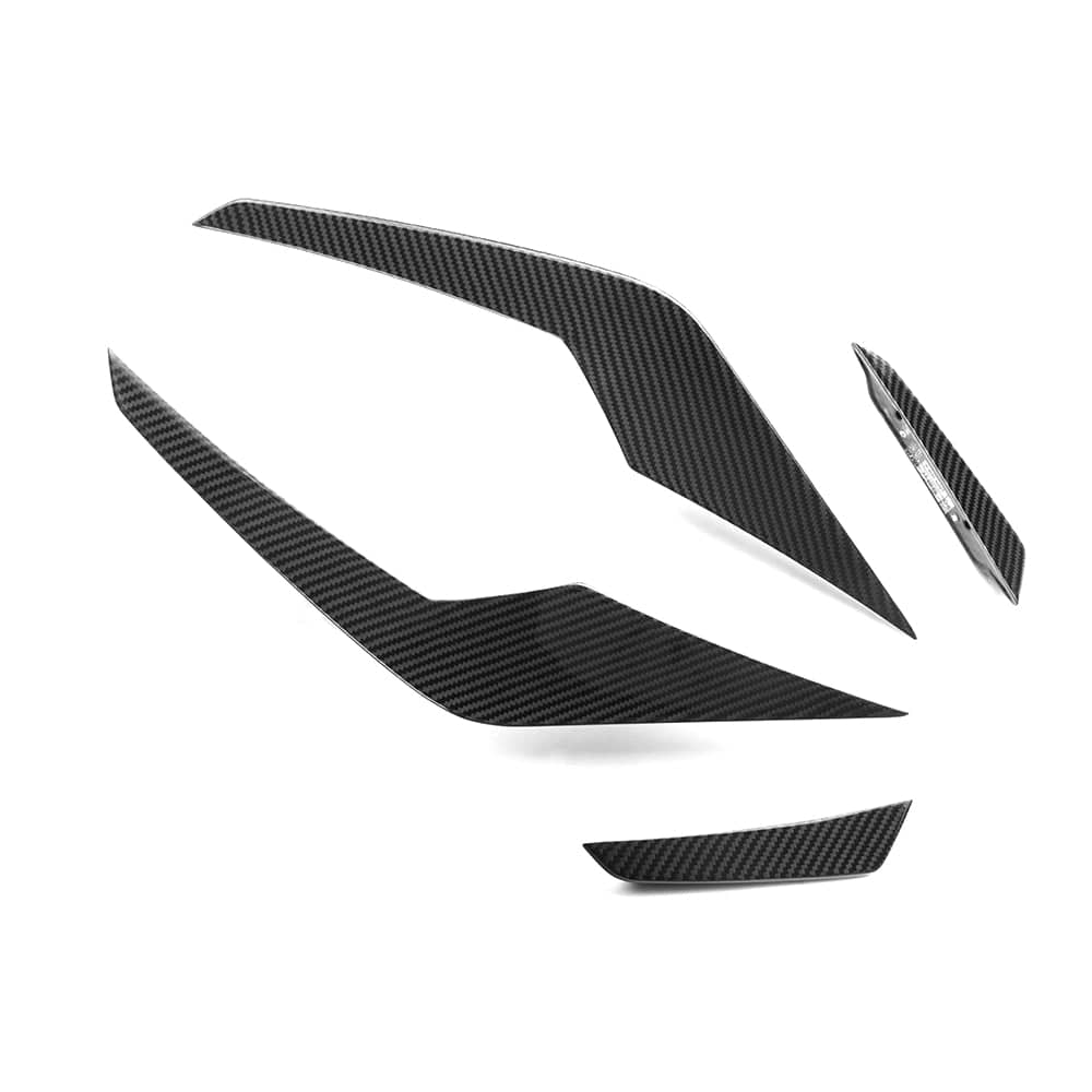 Kies-Motorsports NWCarbon Haus G90 M5 SQ Style Dry Carbon Fiber Front Canards
