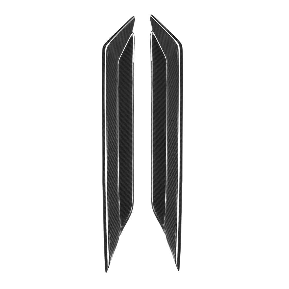 Kies-Motorsports NWCarbon Haus G90 M5 SQ Style Dry Carbon Fiber Reflective Strips Cover Trim