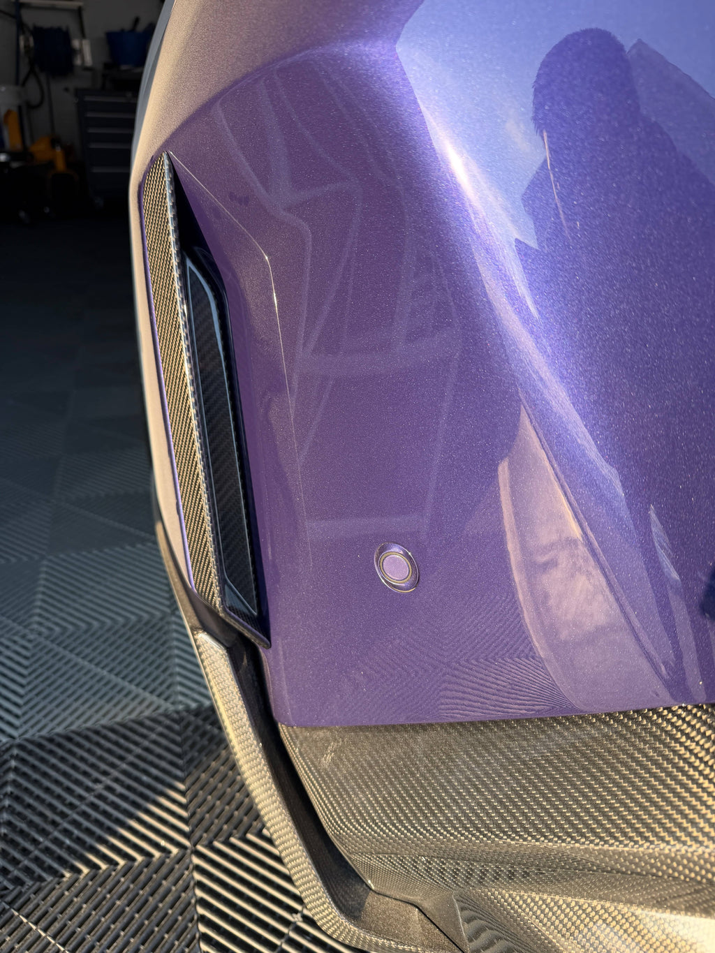 Kies-Motorsports NWCarbon Haus G90 M5 SQ Style Dry Carbon Fiber Reflective Strips Cover Trim