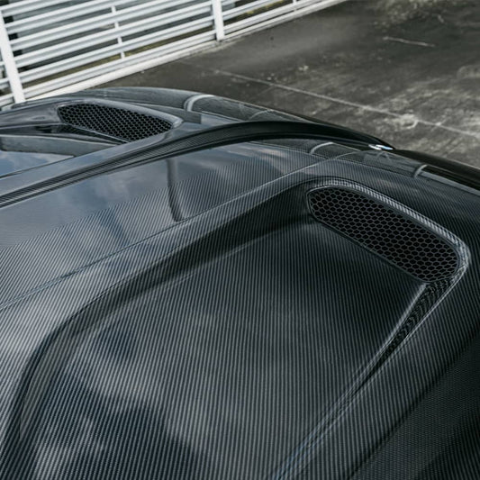 Kies-Motorsports NWCarbon Haus G90 M5 SQ Style Dry Carbon Fiber Vented Hood