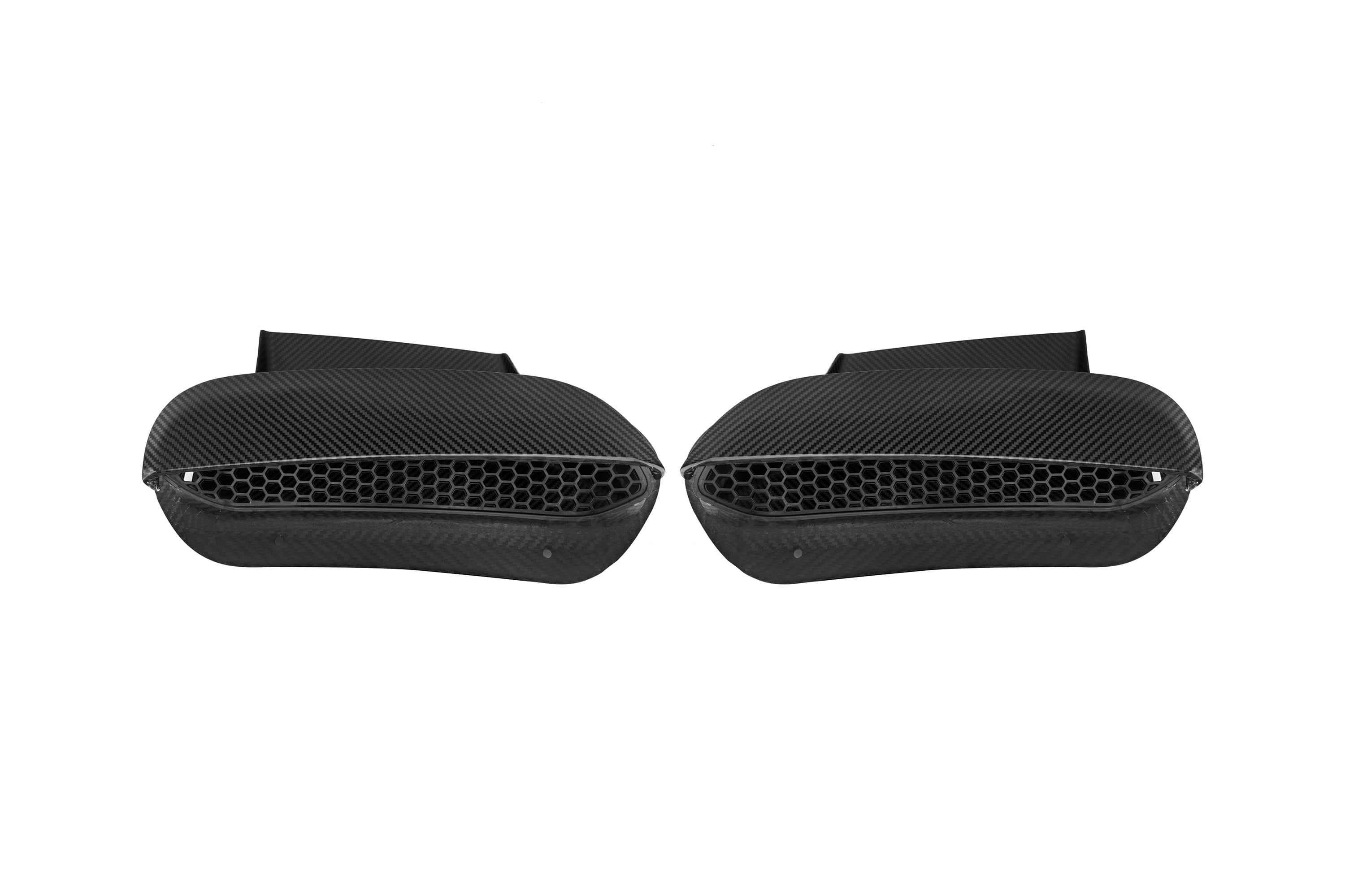 G90 M5 SQ Style Dry Carbon Fiber Vented Hood Inlet and Trim – Kies ...