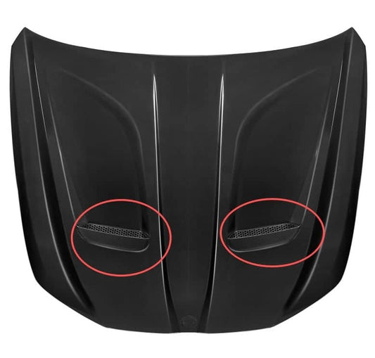 Kies-Motorsports NWCarbon Haus G90 M5 SQ Style Dry Carbon Fiber Vented Hood Inlet and Trim