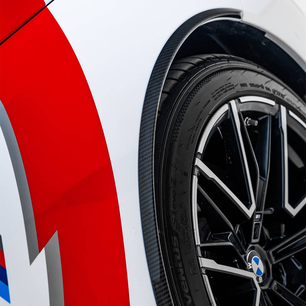 Kies-Motorsports NWCarbon Haus G90 M5 SQ Style dry Carbon Fiber Wheel Arch Trim