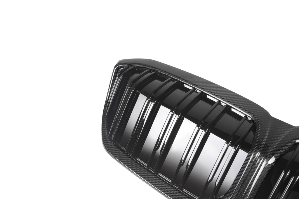 Kies-Motorsports NWCarbon Haus i3 G28 BEV Double Slat Dry Carbon Fiber Grill