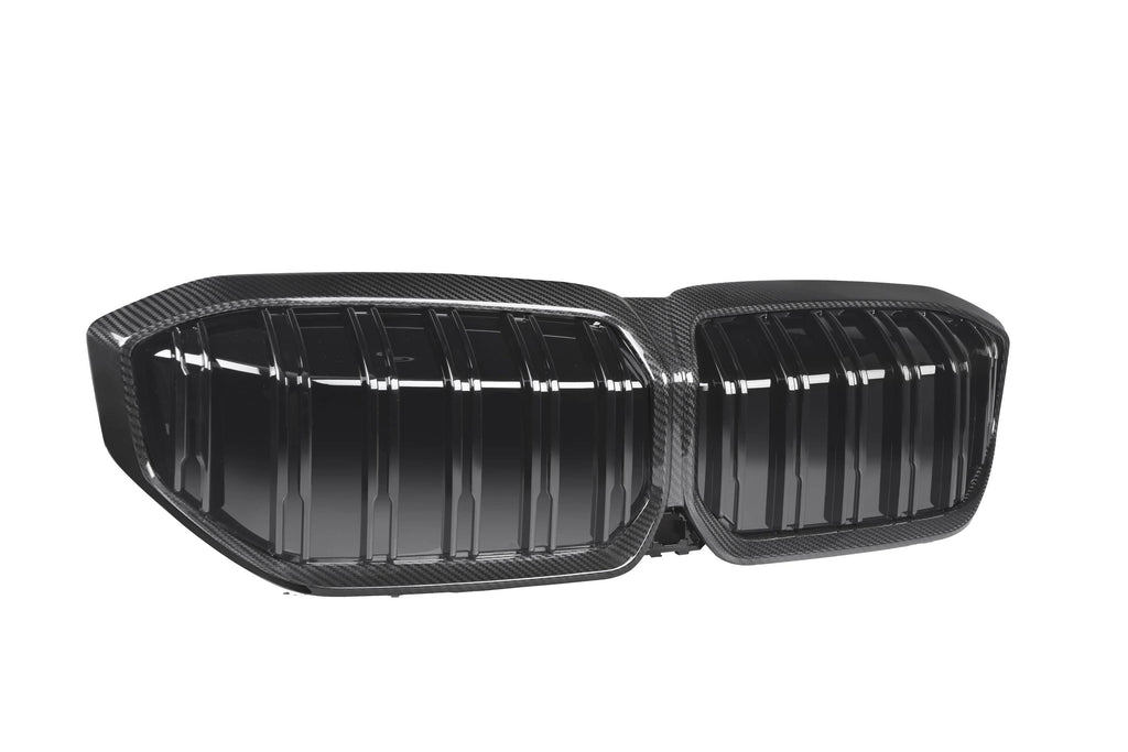 Kies-Motorsports NWCarbon Haus i3 G28 BEV Double Slat Dry Carbon Fiber Grill