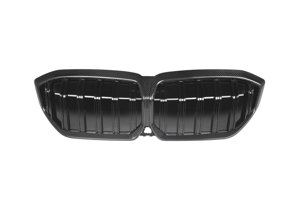 Kies-Motorsports NWCarbon Haus i3 G28 BEV Double Slat Dry Carbon Fiber Grill