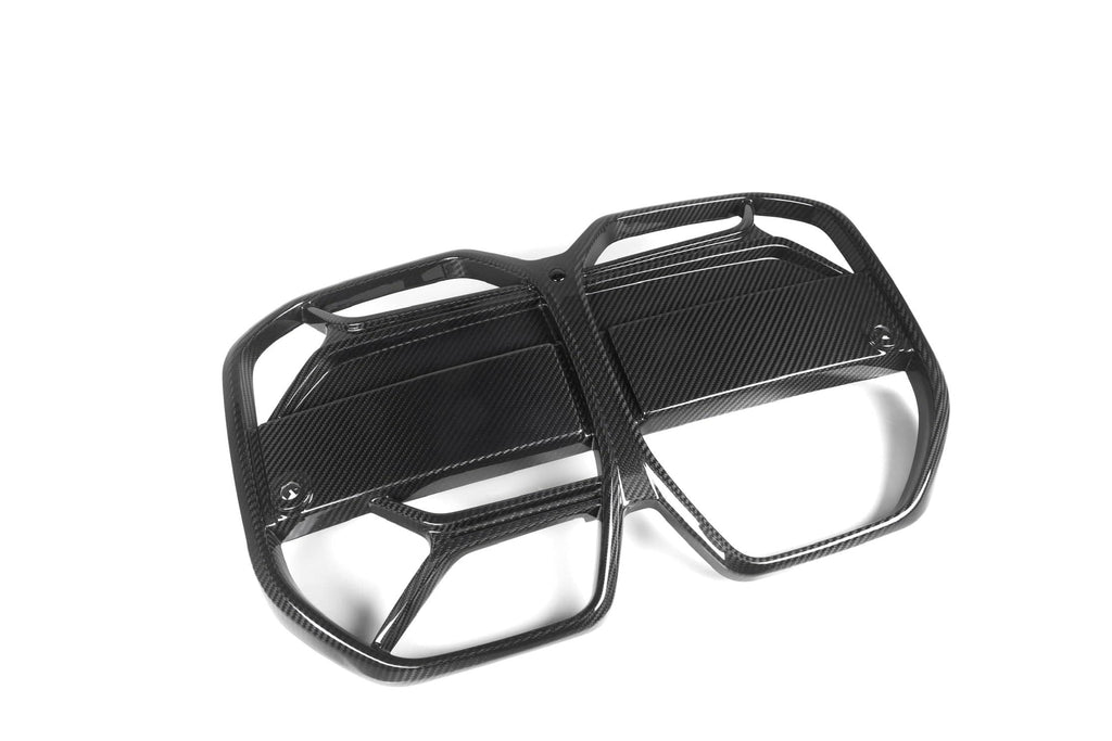 Kies-Motorsports NWCarbon Haus I4 G26 BEV CSL Style Dry Carbon Fiber Grill With or Without ACC