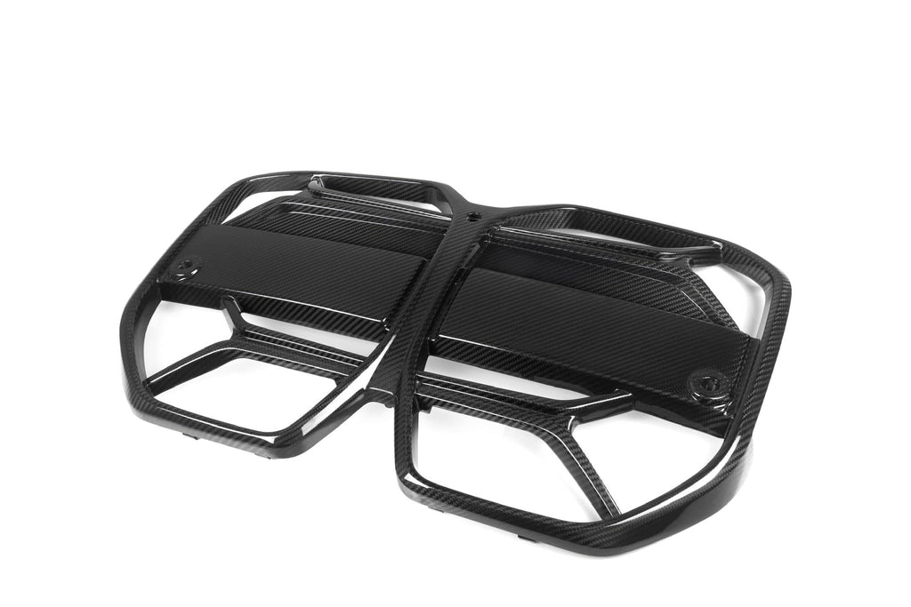 Kies-Motorsports NWCarbon Haus I4 G26 BEV CSL Style Dry Carbon Fiber Grill With or Without ACC