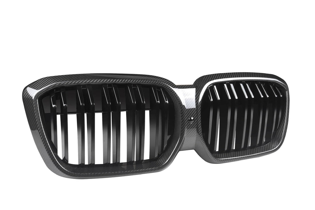Kies-Motorsports NWCarbon Haus IX3 G08 BEV Double Slat Dry Carbon Fiber Grill