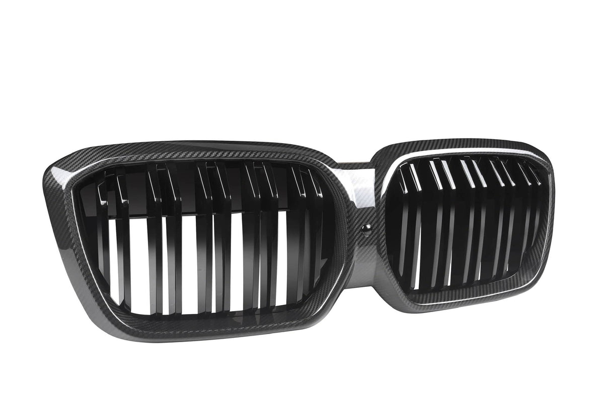 Kies-Motorsports NWCarbon Haus IX3 G08 BEV Double Slat Dry Carbon Fiber Grill