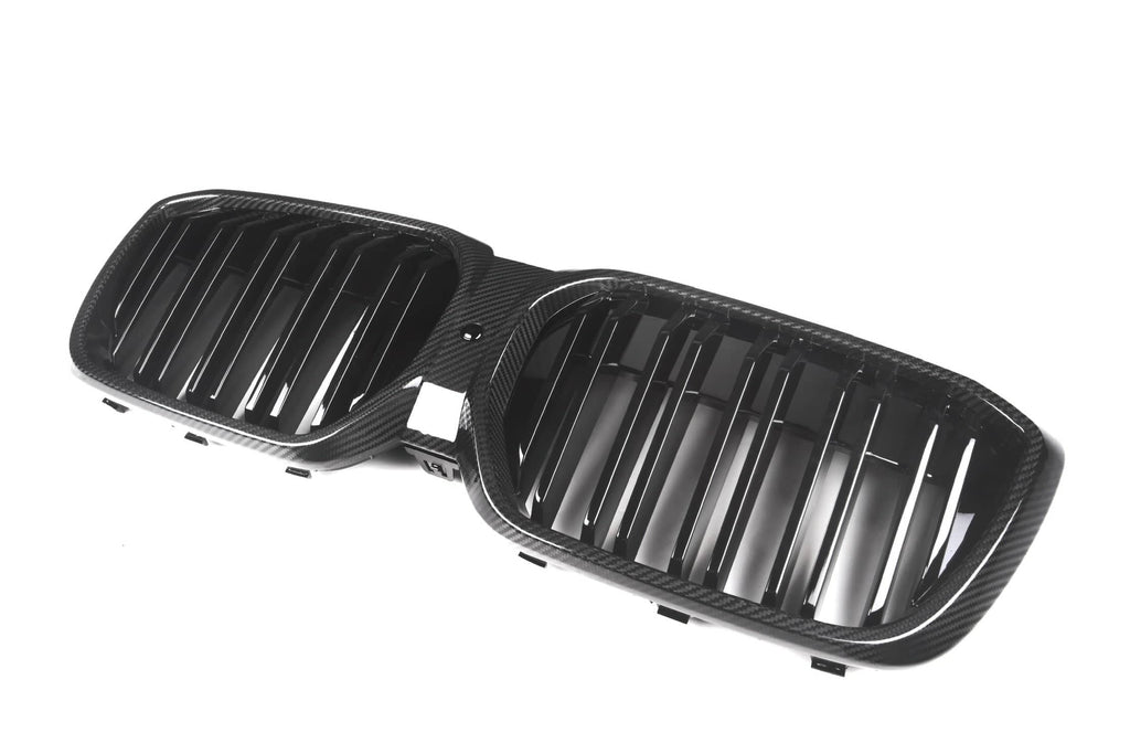 Kies-Motorsports NWCarbon Haus IX3 G08 BEV Double Slat Dry Carbon Fiber Grill