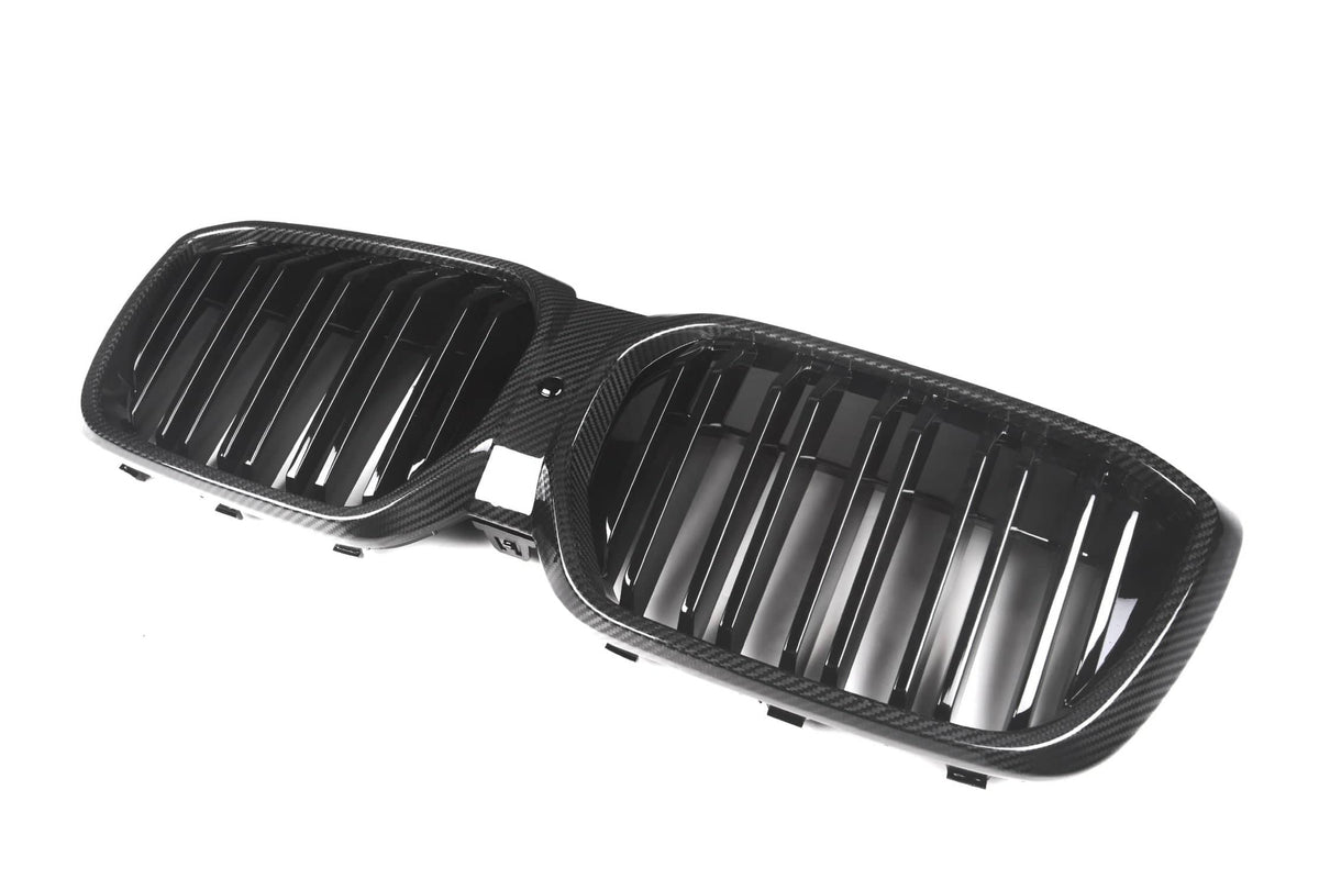 Kies-Motorsports NWCarbon Haus IX3 G08 BEV Double Slat Dry Carbon Fiber Grill