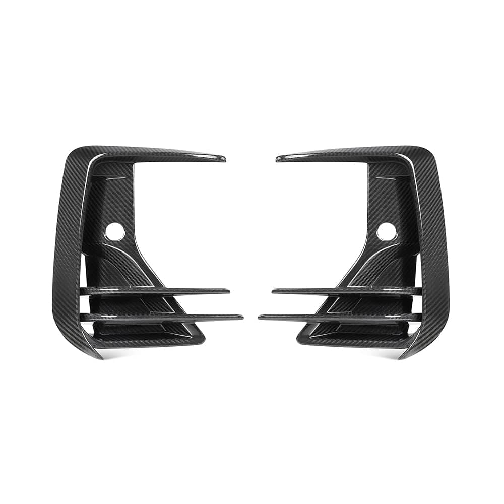 Kies-Motorsports NWCarbon Haus iX3 G08 BEV SQ Style Dry Carbon Fiber Front Vent Trim
