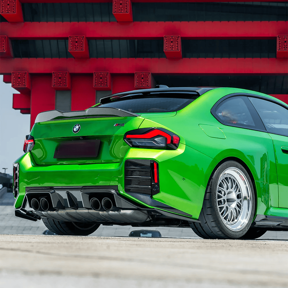 Kies-Motorsports NWCarbon Haus M2 G87 SQ-B Style Dry Carbon Fiber Rear Diffuser