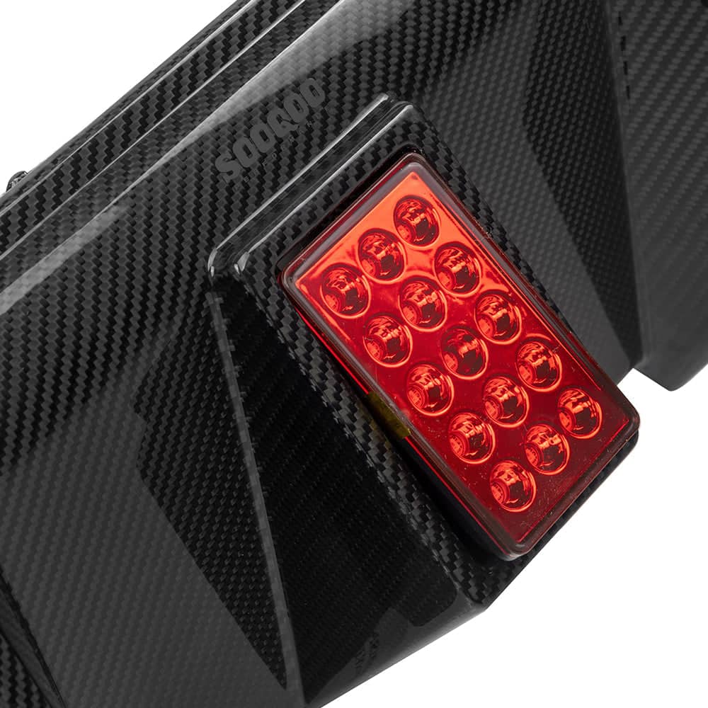 Kies-Motorsports NWCarbon Haus M2 G87 SQ-C Style Dry Carbon Fiber Rear Diffuser With Brake Light