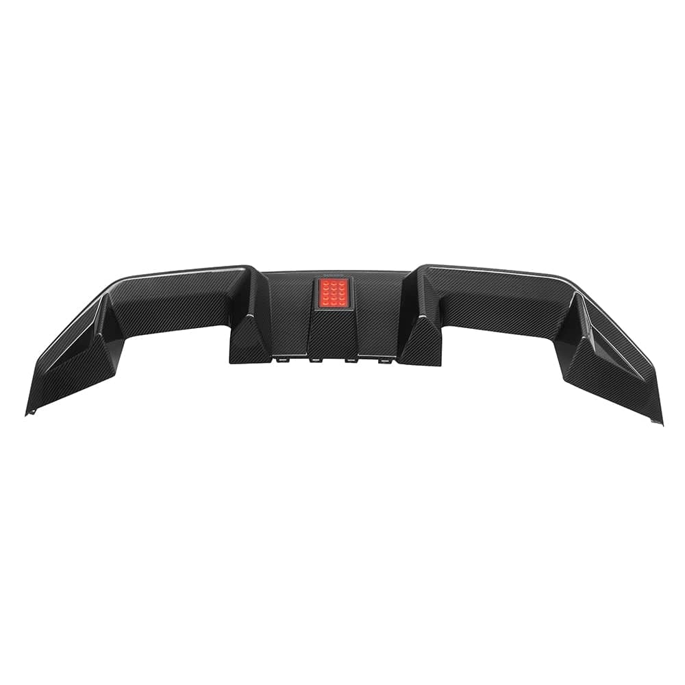 Kies-Motorsports NWCarbon Haus M2 G87 SQ-C Style Dry Carbon Fiber Rear Diffuser With Brake Light