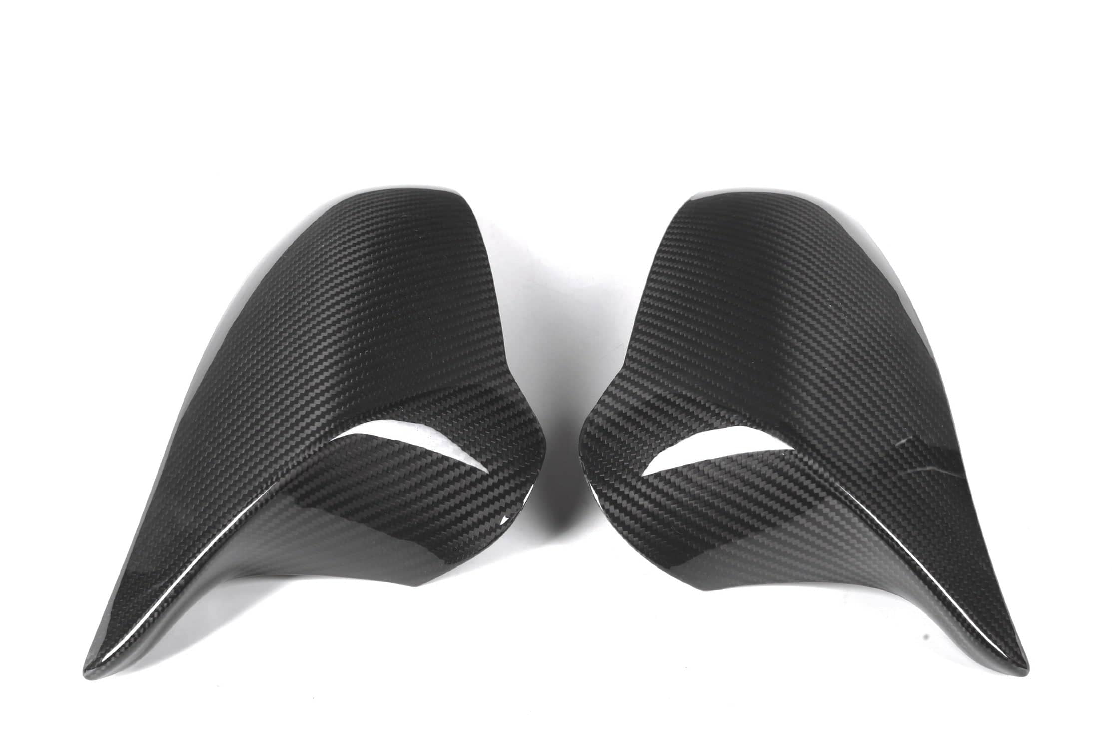 Kies-Motorsports NWCarbon Haus M2/M3/M4  F8x OEM Style Dry Carbon Fiber Mirror Cover LHD Replacements