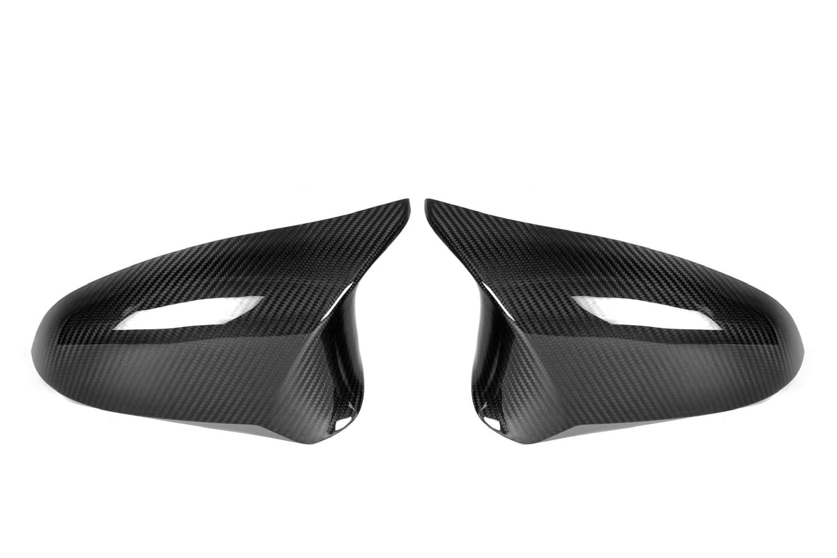 Kies-Motorsports NWCarbon Haus M2/M3/M4  F8x OEM Style Dry Carbon Fiber Mirror Cover LHD Replacements