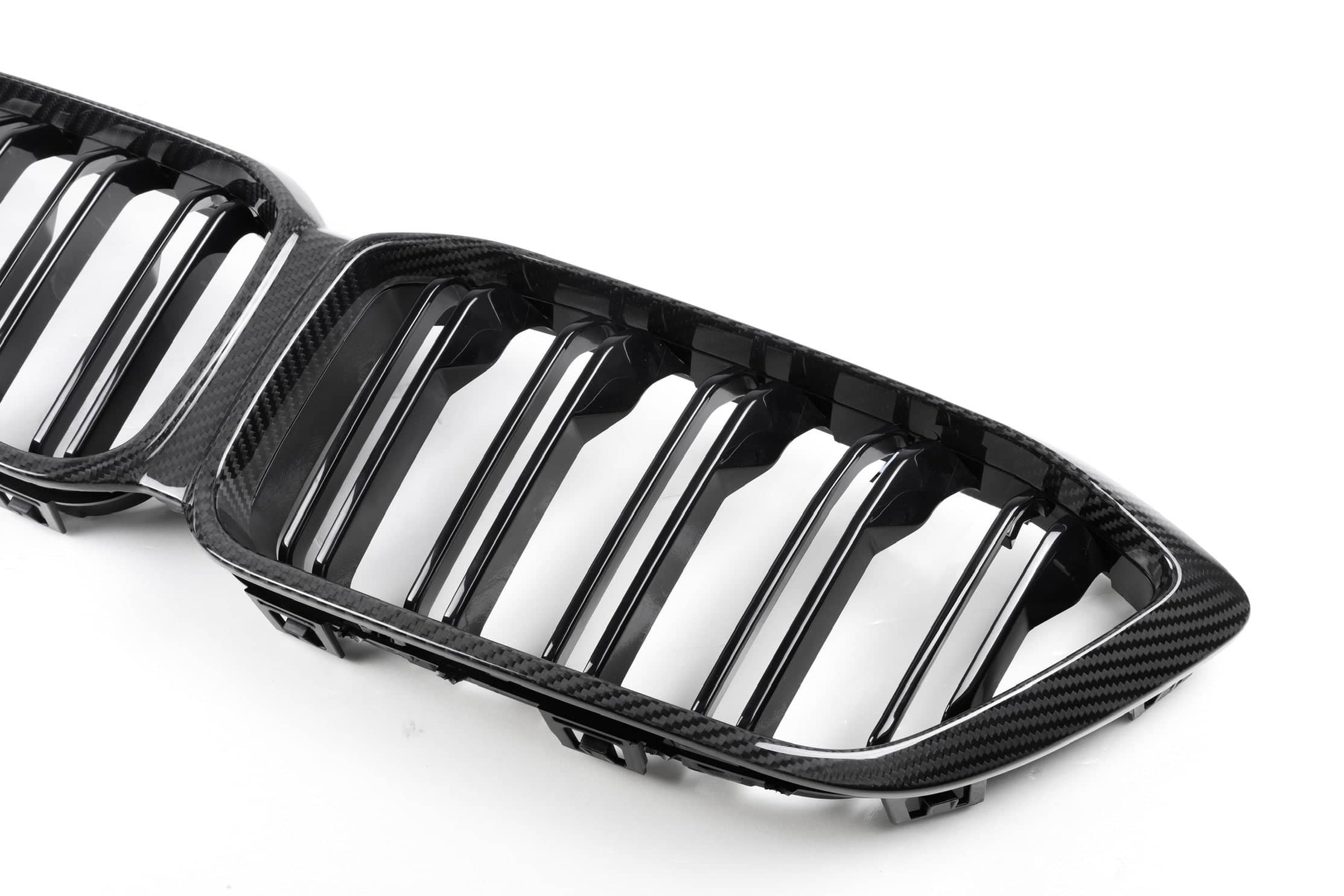 Kies-Motorsports NWCarbon Haus M2C F87 LCI Double Slat Dry Carbon Fiber Grill