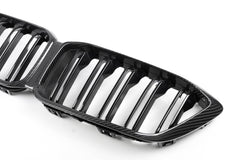 Kies-Motorsports NWCarbon Haus M2C F87 LCI Double Slat Dry Carbon Fiber Grill